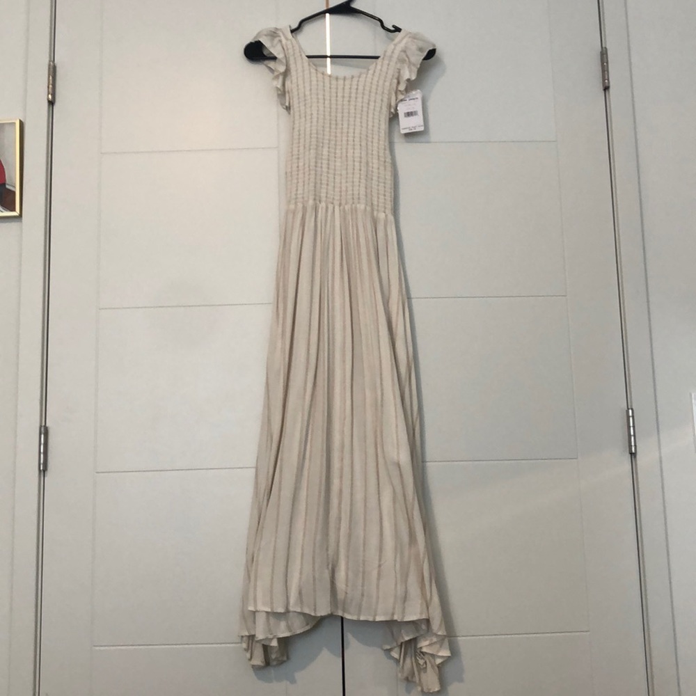 NWT Free People cream maxi